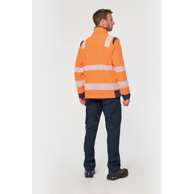 Chaqueta de seguridad con mangas extraibles