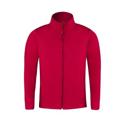 Chaqueta soft shell impermeable y transpirable Roj S