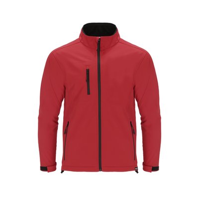 Chaqueta Soft Shell RPET impermeable Roj L