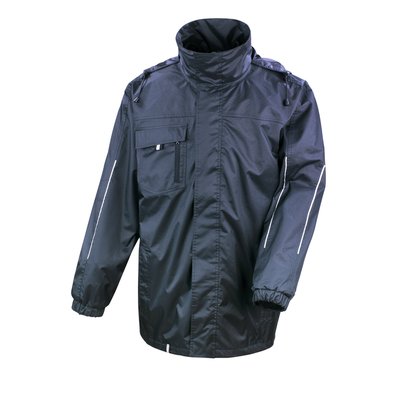 Chaqueta softshell 3 en 1 impermeable con capucha Navy M