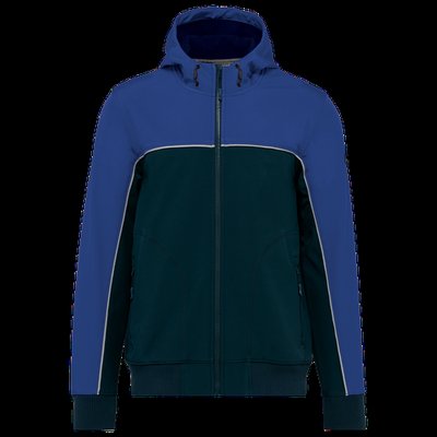 Chaqueta softshell 3 capas Navy / Royal Blue 5Xl