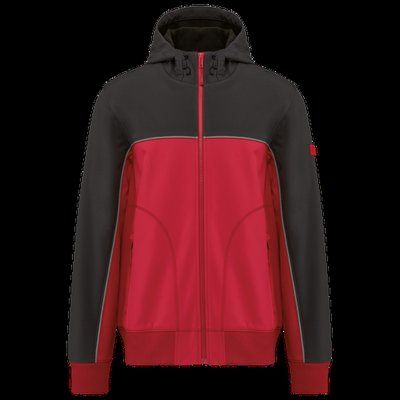 Chaqueta softshell 3 capas Red / Dark Grey L