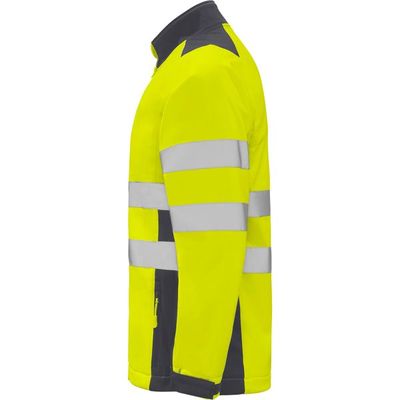 Chaqueta Softshell Alta Visibilidad Cuello Alto