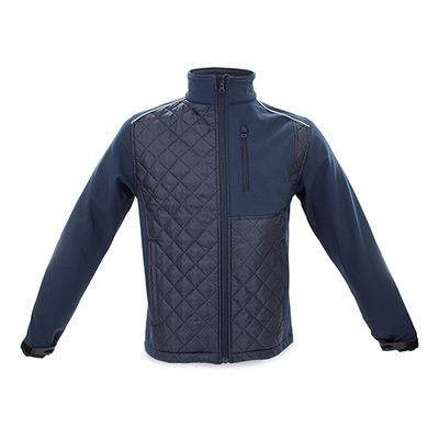 Chaqueta Softshell Cortavientos Cuello Alto S