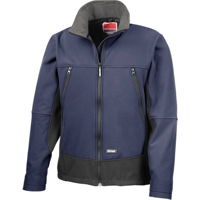 Chaqueta Softshell Cortavientos Navy / Black L