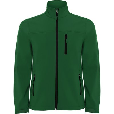 Chaqueta Softshell Cremallera Sellada VERDE BOTELLA 2XL