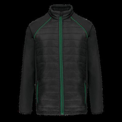 Chaqueta Softshell de dos capas unisex Black / Kelly Green 5XL