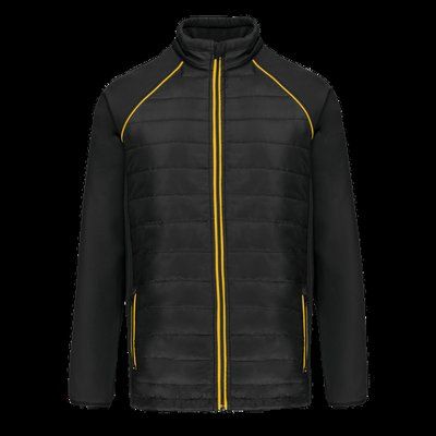 Chaqueta Softshell de dos capas unisex Black / Yellow 3XL