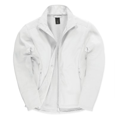 Chaqueta Softshell hombre con bolsillos White / White Xl