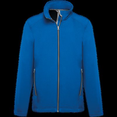 Chaqueta softshell hombre entallada Light Royal Blue 3XL