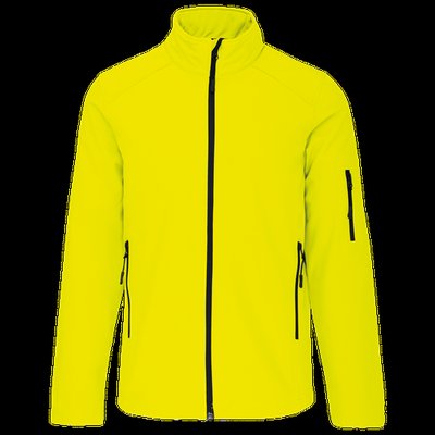 Chaqueta softshell hombre Fluorescent Yellow S
