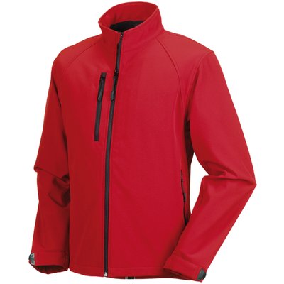Chaqueta Softshell hombre impermeable Classic Red XL