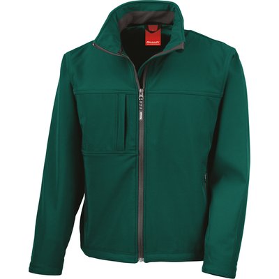 Chaqueta Softshell hombre impermeable cortavientos Bottle Green Xl