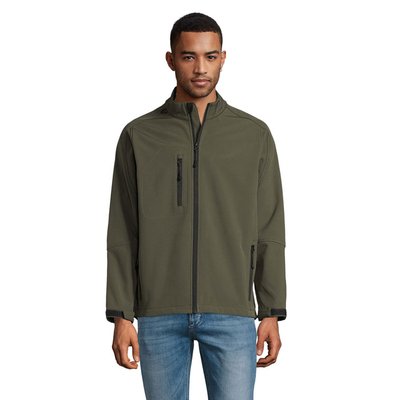 Chaqueta Softshell Impermeable Hombre Army Xl