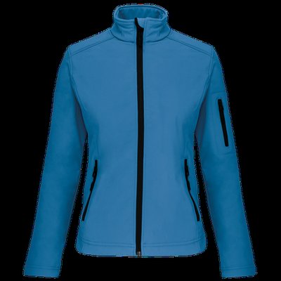 Chaqueta softshell impermeable para muer Aqua Blue XL