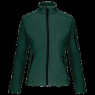 Chaqueta softshell impermeable para muer Bottle Green XL