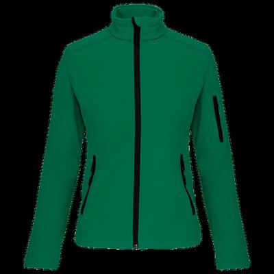 Chaqueta softshell impermeable para muer Kelly Green 3XL