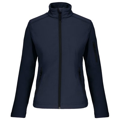 Chaqueta softshell impermeable para muer Navy 3XL