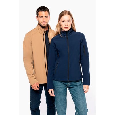 Chaqueta softshell impermeable para muer