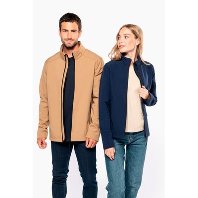 Chaqueta softshell impermeable para muer