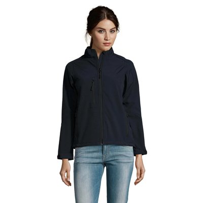 Chaqueta Softshell Impermeable Mujer 340g Abyss Blue S