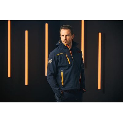 Chaqueta softshell impermeable transpirable
