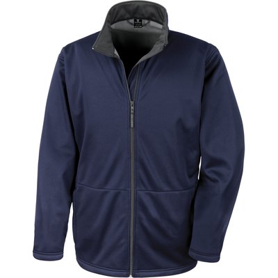 Chaqueta Softshell Impermeable Unisex Navy 3XL