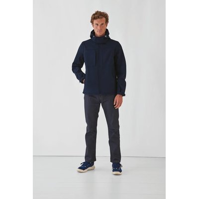 Chaqueta Softshell interior de micropolar con capucha
