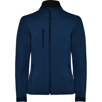 Chaqueta Softshell Mujer con Forro Polar Marino 3XL