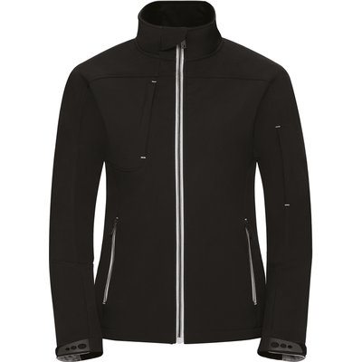 Chaqueta Softshell mujer hidrófuga Black Xl