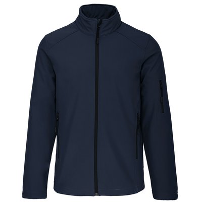 Chaqueta softshell niño impermeable Navy 10/12 ans