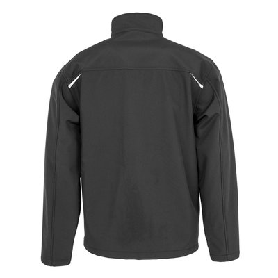Chaqueta softshell reciclada Black L