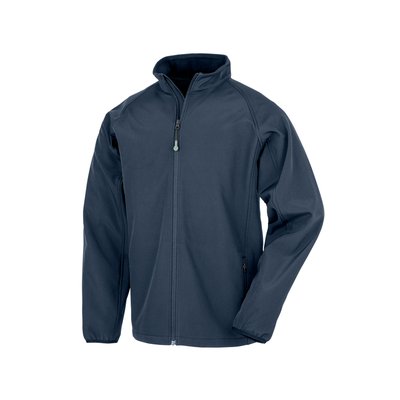 Chaqueta softshell reciclada hombre Navy XL