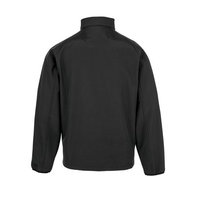 Chaqueta softshell reciclada infantil Black 9/10 ans