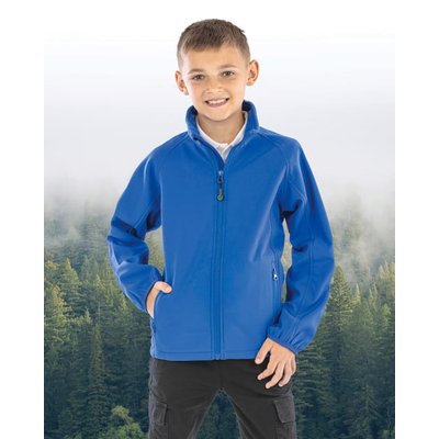 Chaqueta softshell reciclada infantil