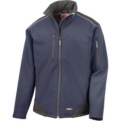 Chaqueta Softshell de trabajo Navy / Black M
