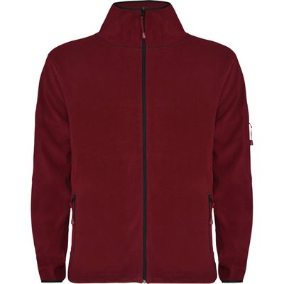 Chaqueta Sudadera Micropolar Cuello Alto GRANATE 2XL