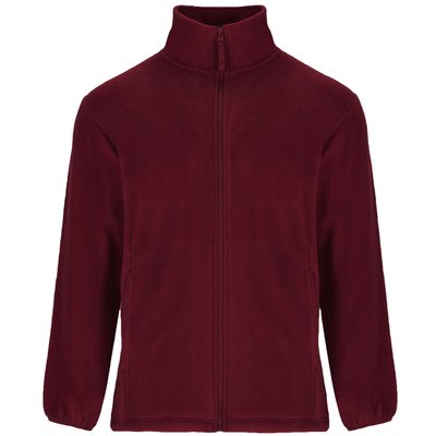 Chaqueta Sudadera Polar Cuello Alto GRANATE S
