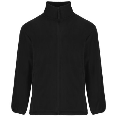 Chaqueta Sudadera Polar Cuello Alto Negro 4