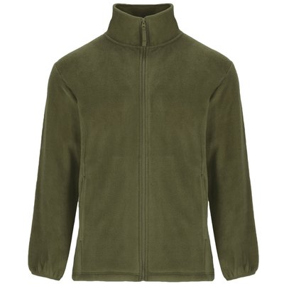 Chaqueta Sudadera Polar Cuello Alto VERDE PINO M