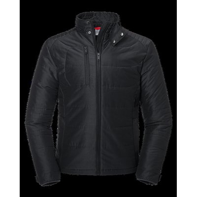 Chaqueta térmica bolsillos múltiples Black L