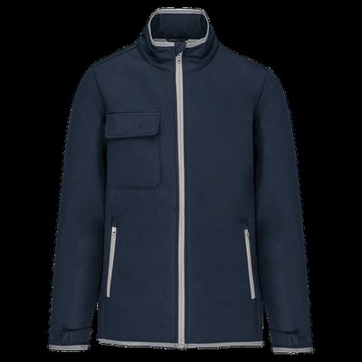 Chaqueta térmica impermeable cortavientos Navy S