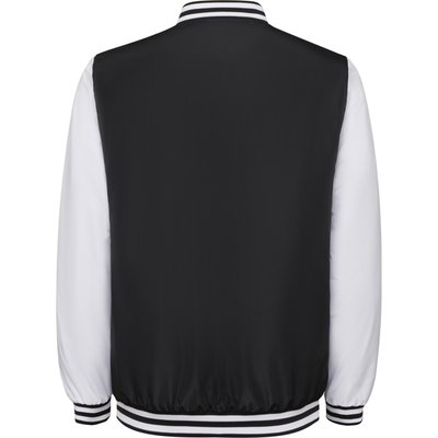 Chaqueta unisex bicolor ligeramente acolchada