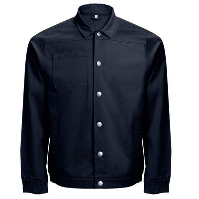 Chaqueta unisex con cierre de botones Azul Marino S