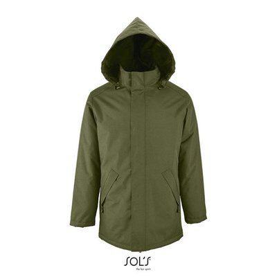 Chaqueta unisex con forro acolchado Verde Botella Xl