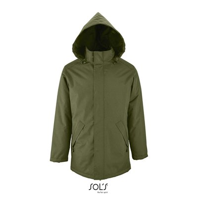 Chaqueta unisex con forro acolchado Verde Botella Xs