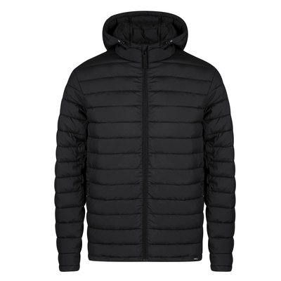 Chaqueta unisex RPET cortavientos resistente al agua Neg L