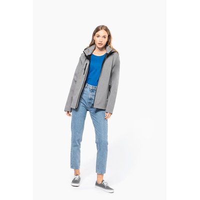 Chaquetas softshell con capucha y mangas extraíbles Unisex