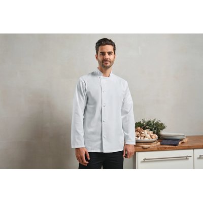 Chaquetilla de chef de manga larga White 4Xl