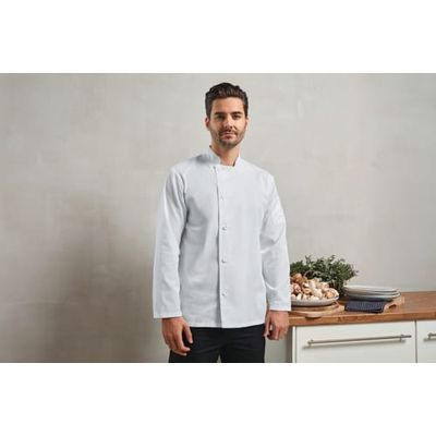 Chaquetilla de chef de manga larga White 4Xl